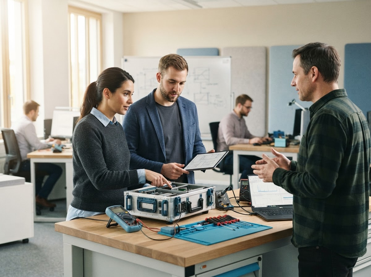 ZvolaE5CROWTron Team bei der Arbeit an Datenmodellen und Analyseprozessen